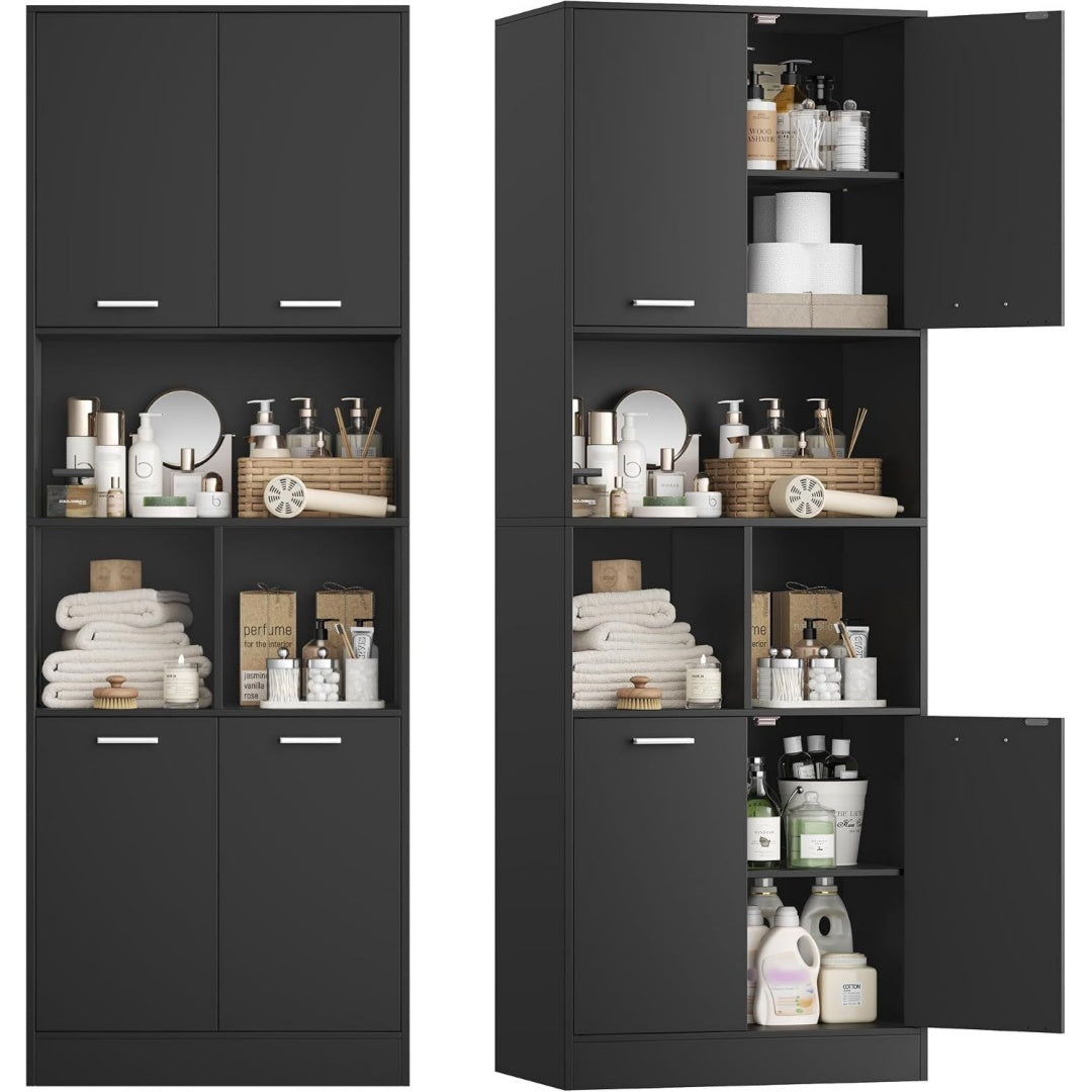 Colonne de rangement gris fonce securite renforcee 60 x 40 x 180.5 cm