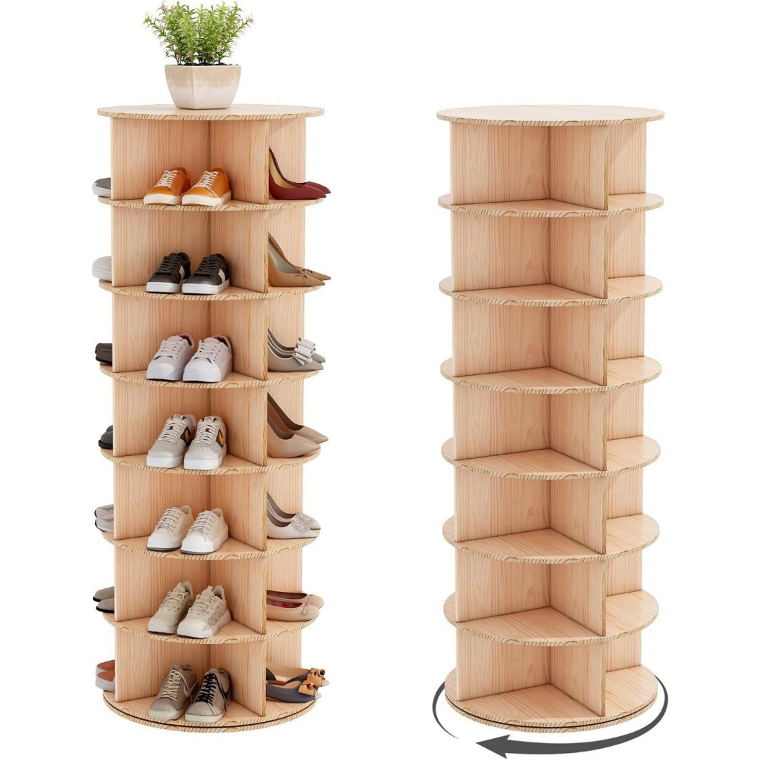 Usage salle a manger, rangement a chaussures marron en bois