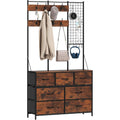 Commode robuste en bois marron