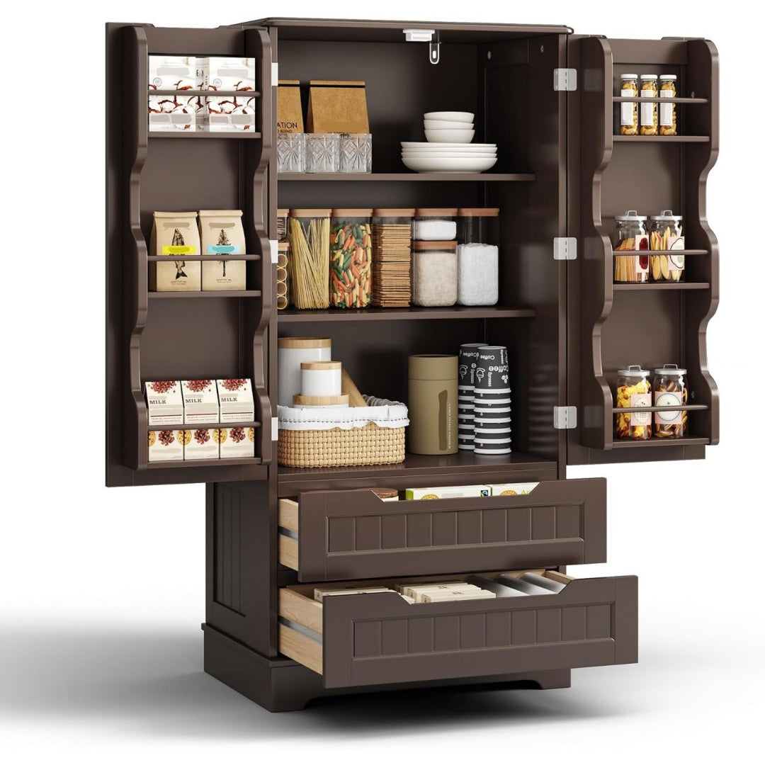 Design moderne buffet bordeaux 60 x 40 x 120 cm