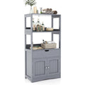 Penderie gris, 60 x 32, 5 x 122 cm