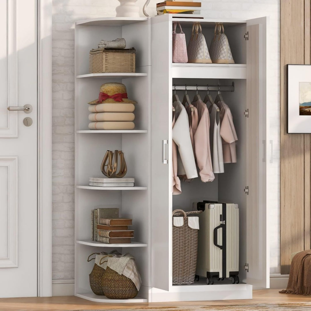 Armoire gris 90 x 55 x 170 cm