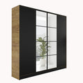Armoire en chene et panneau de particules construction solide