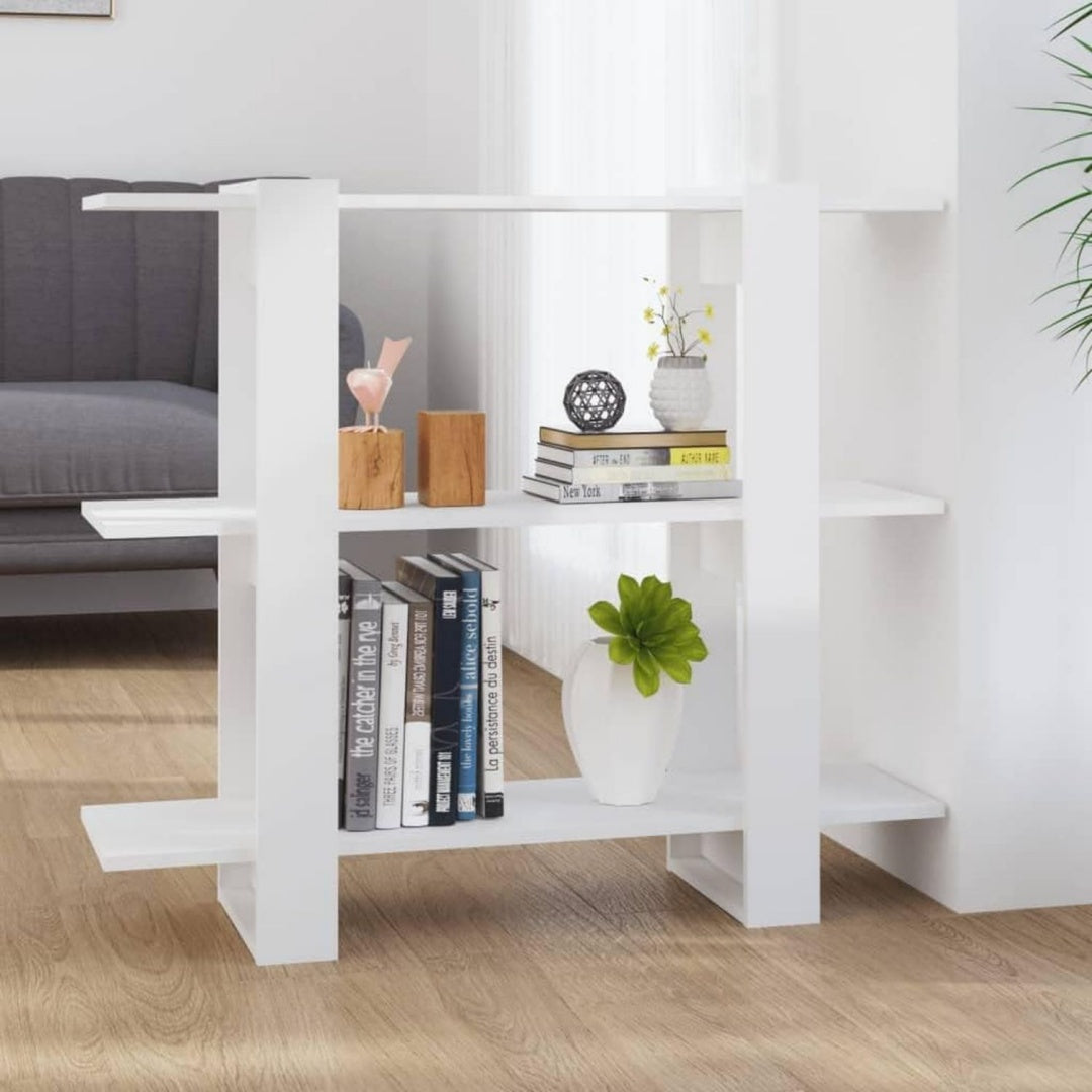 Grande bibliotheque gris clair
